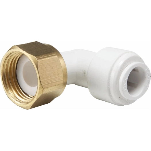 raccord équerre femelle écrou laiton diam. 12 mm