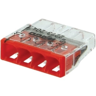 Borne pour boîtes de dérivation 4 conducteurs 20