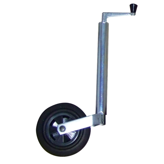 roue jockey télescopique fût diam. 42 mm. roue pleine - optima