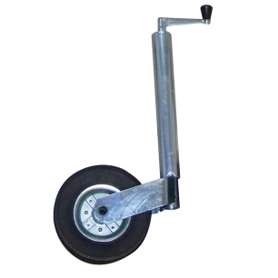 roue jockey télescopique fût diam. 48 mm. roue tôlée - optima