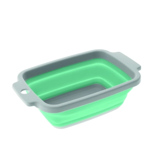 plat rectangle rétractable grand modèle vert - incasa