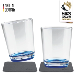 lot de 2 verres à eau aimantés - silwy