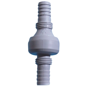 clapet anti-retour montage in line pour tuyau souple 10 mm - comet