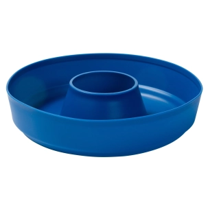 moule en silicone pour four a l'unité. bleu foncé - omnia