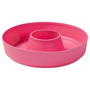 moule en silicone pour four a l'unité. rose - omnia