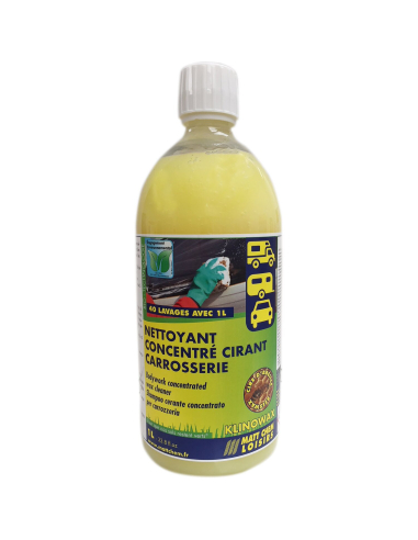 shampoing concentré cirant pour carrosserie klinowax - matt chem