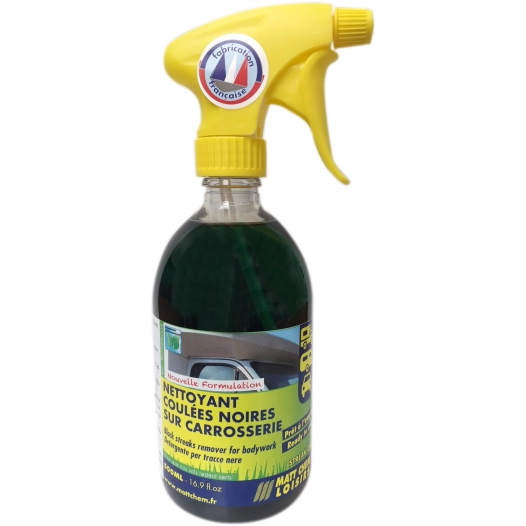 nettoyant traces noires sur carrosserie streak off - matt chem