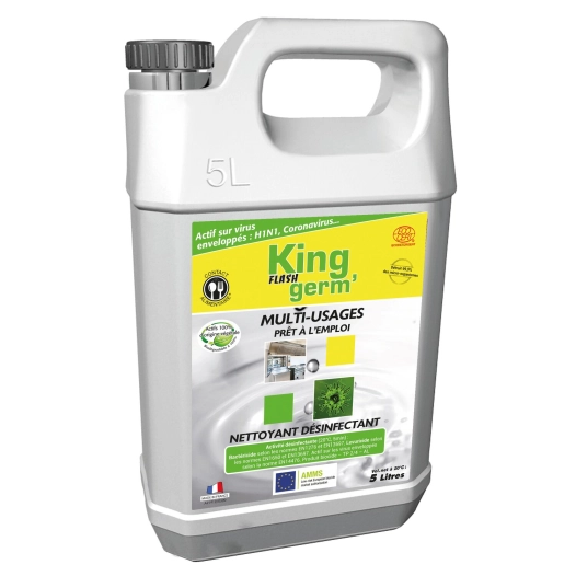 flash germ' multi usages bidon de 5l - king