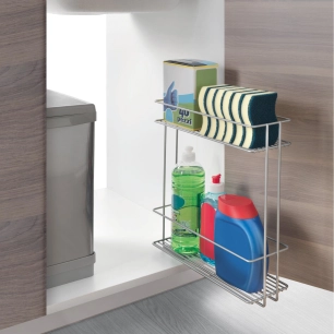 rangement coulissant pour bouteilles et flacons - metaltex