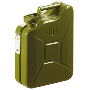 jerrican métal à carburant 10 litres