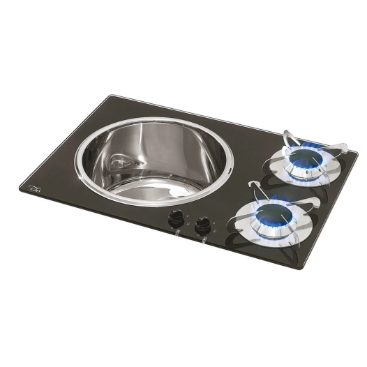 combiné 2 feux + évier - can