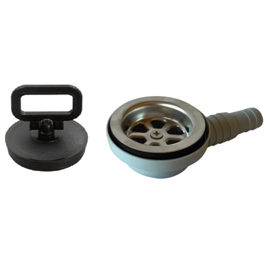 bonde + bouchon pour cuves - can