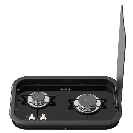 plaque de cuisson 2 feux gaz top line 165 version verticale - thetford