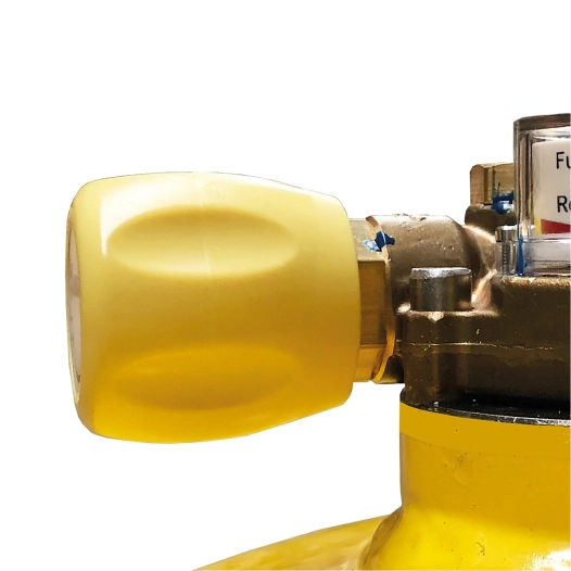 robinet ouverture et fermeture jaune - gaslow