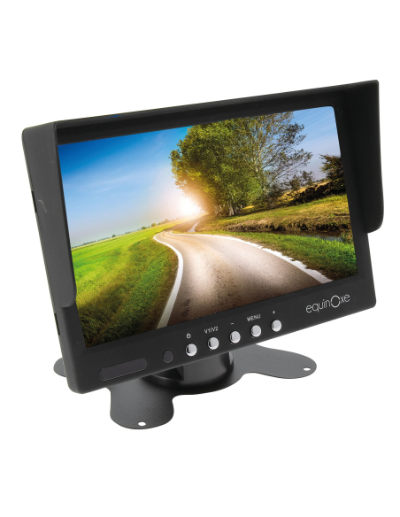ecran pour caméra de recul, 2 entrées - equinoxe