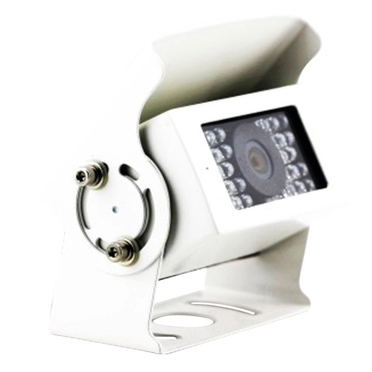 caméra de recul filaire 28 leds blanche - equinoxe