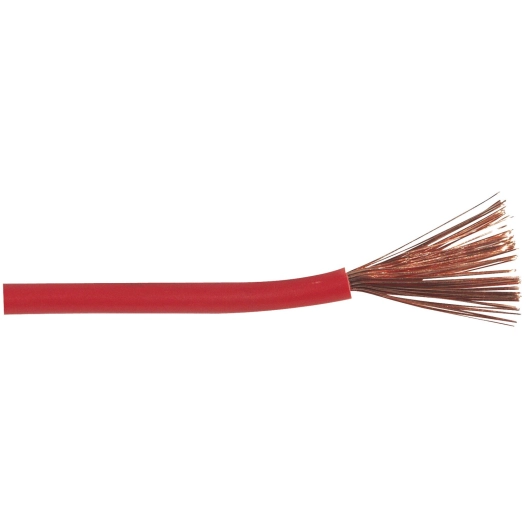 fils fil 1 x 6 mm2 rouge