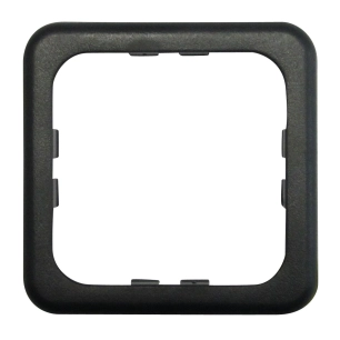 encadrement simple gris foncé