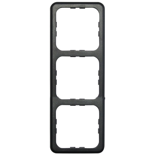 encadrement triple gris foncé