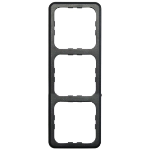 encadrement triple gris foncé