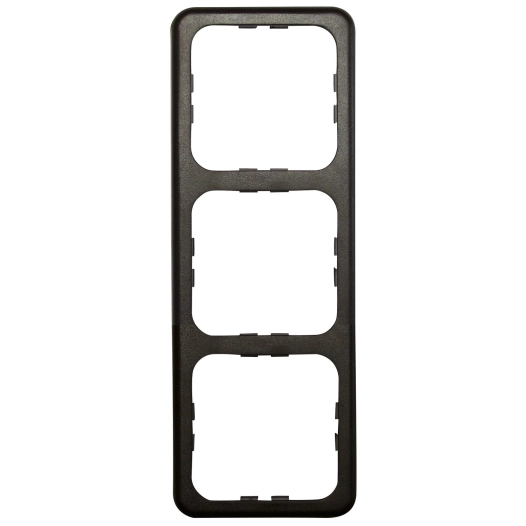 encadrement triple marron