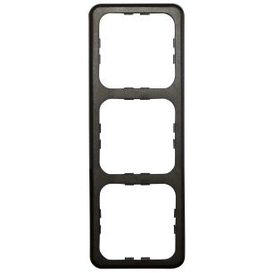 encadrement triple marron