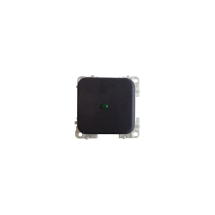 interrupteur à bascule 12v + voyant noir