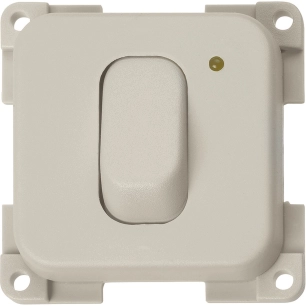 interrupteur à bascule 12v + voyant gris clair