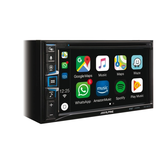 station multimédia connectée 2din ine-w611dc avec gps intégré - alpine