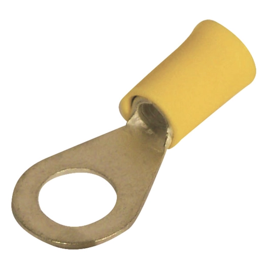 cosse à oeillet 8 mm jaune (2 à 6 mm²)