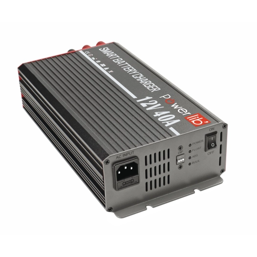 chargeur ac/dc 40a lithium - powerlib'