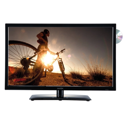téléviseur led hd ultra compact 21,5'' (55 cm) + dvd - equinoxe