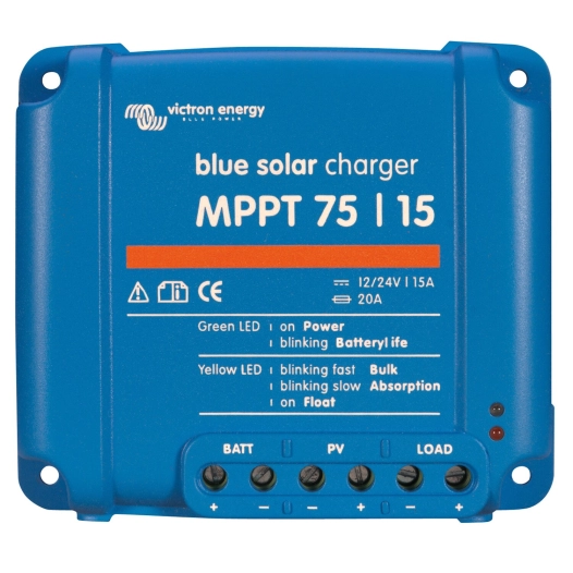 régulateur de charge bluesolar mppt 75/15 - victron