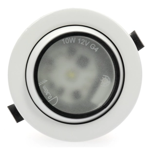 spot encastrable orientable à leds blanc
