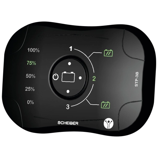 jauges 3 batteries - scheiber