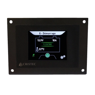 contrôleur de batteries tactile + shunt - cristec