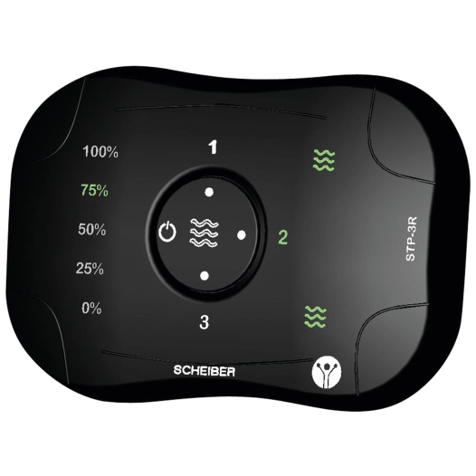 jauge de niveau d'eau pour 3 réservoirs - scheiber