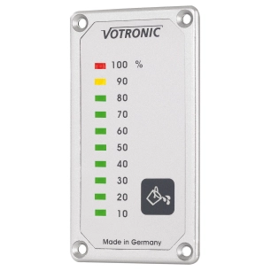 jauge de niveau d'eau à leds réservoir aux usées - votronic