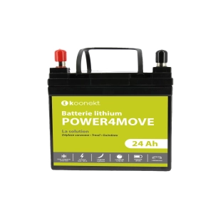 batterie power4move - 24ah - koonekt