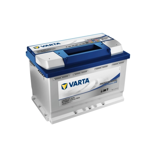batterie auxiliaire acide professional dual purpose efb 70 ampères - varta