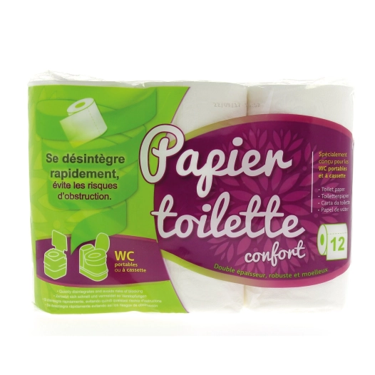 papier toilette spécial toilettes portables