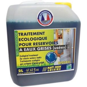 traitement pour réservoirs d’eaux usées biosav - matt chem