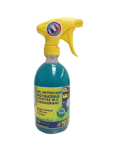 gel nettoyant enzymatique pour sanitaires enzygel - matt chem
