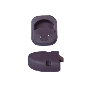 poignée encastrable grise