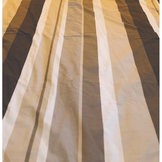 couchage grand confort coffee cream - 77 x 190 x 4 cm (couette 190 x 135 cm) - duvalay