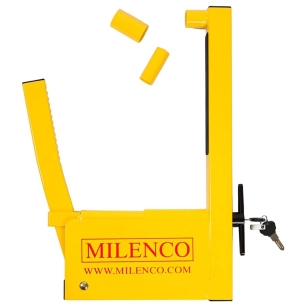 sabot de roue compact pour voitures, vans, fourgons et camping-cars - milenco