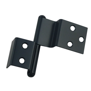 charnière dégondable pour profil de porte droite grise