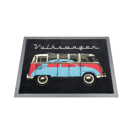 tapis d'intérieur vw t1 - noir - vw collection