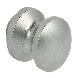 rosace + bouton nickelé mat épaisseur de porte 16 mm