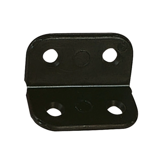 charnière plate nylon sans axe 40 x 40 mm noire